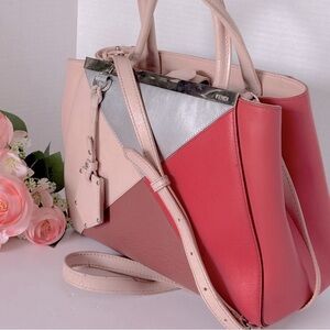 Fendi Petite 2 Jour Multicolor Handbag.